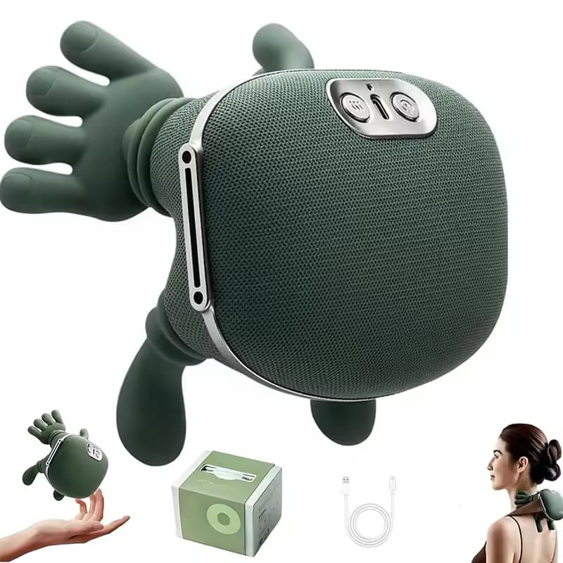 Hand Shoulder & Neck Massager – Portable Bionic with Heat